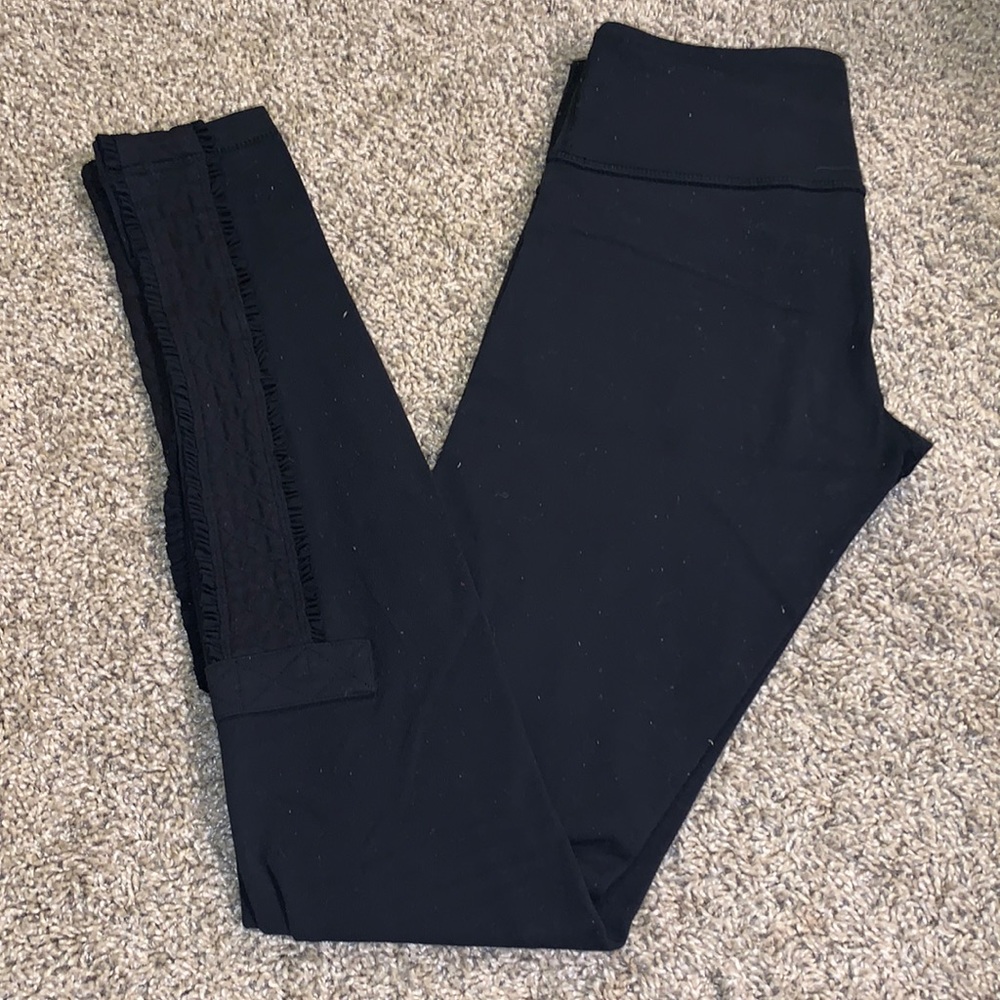 Lululemon ruffle detail leggings